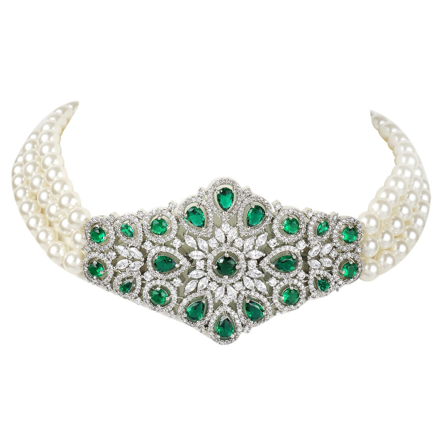 Buy Diamonte Necklace Set