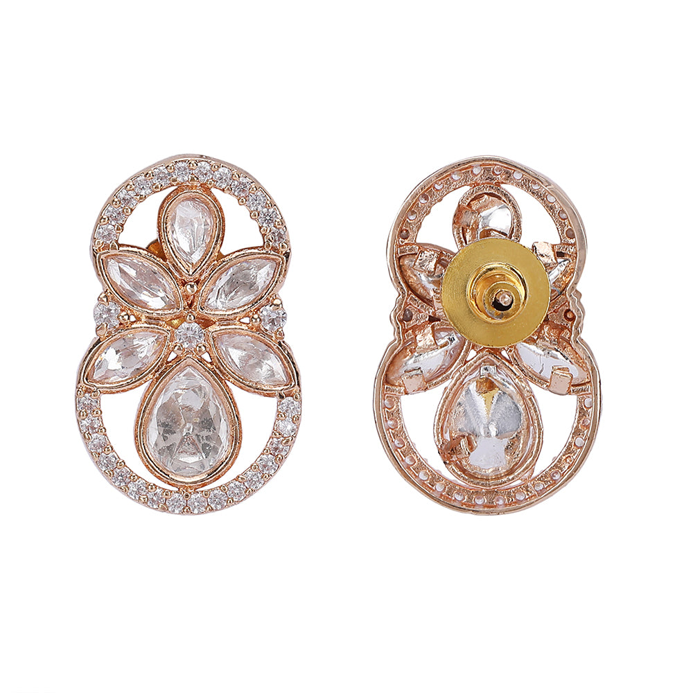 Exquisite Kundan & Pearl Choker Necklace Set