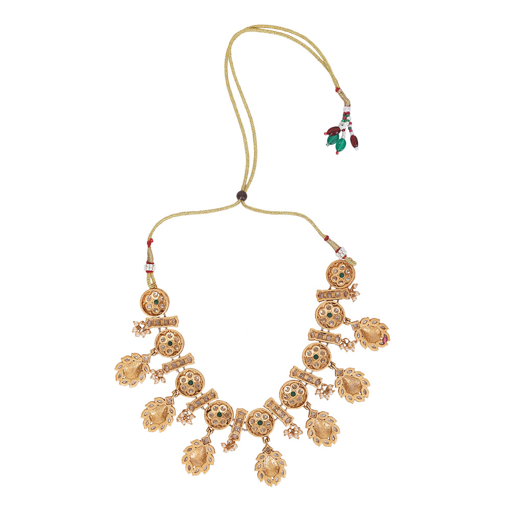 Choker Necklace Set with earrings set