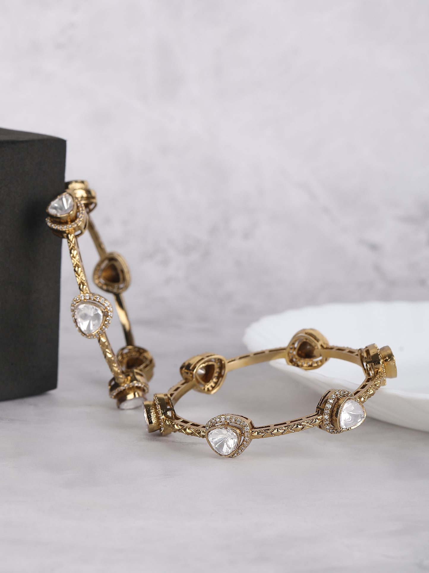 Gold Plated Constella Bangle