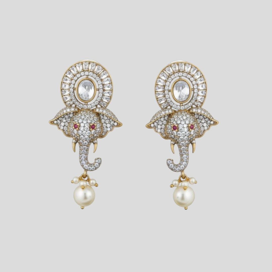 Pearl Drop Bridal Jewellery