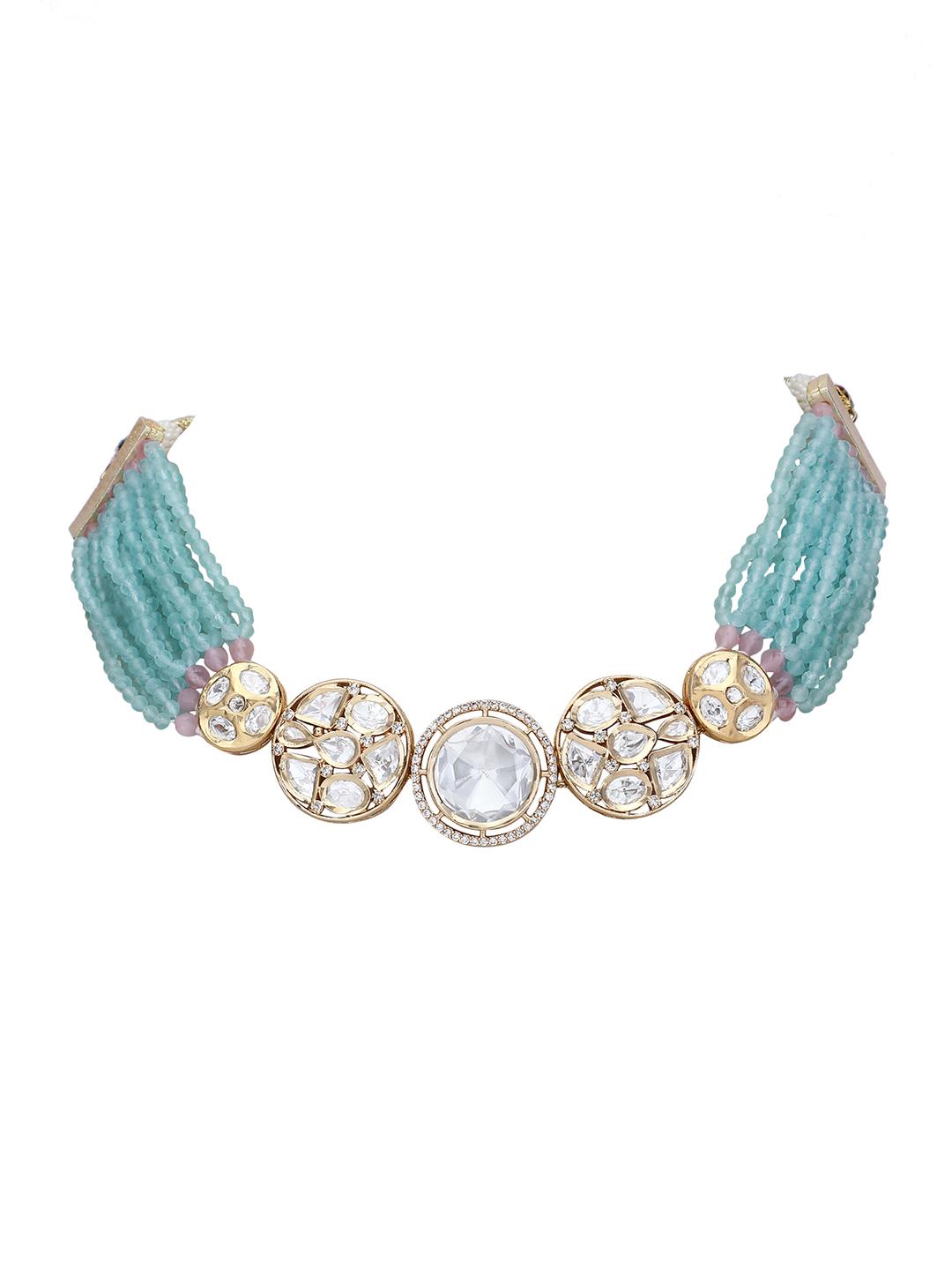 Shop Choker Necklace Set with Matching Earrings