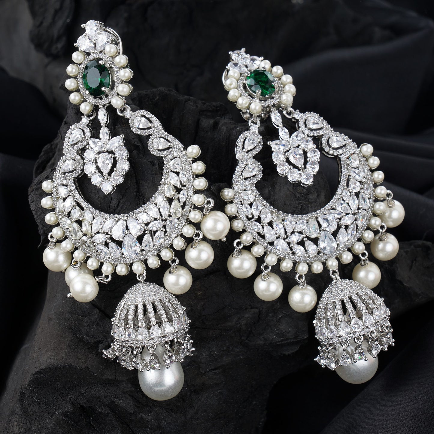 Elegant Diamonte Earrings