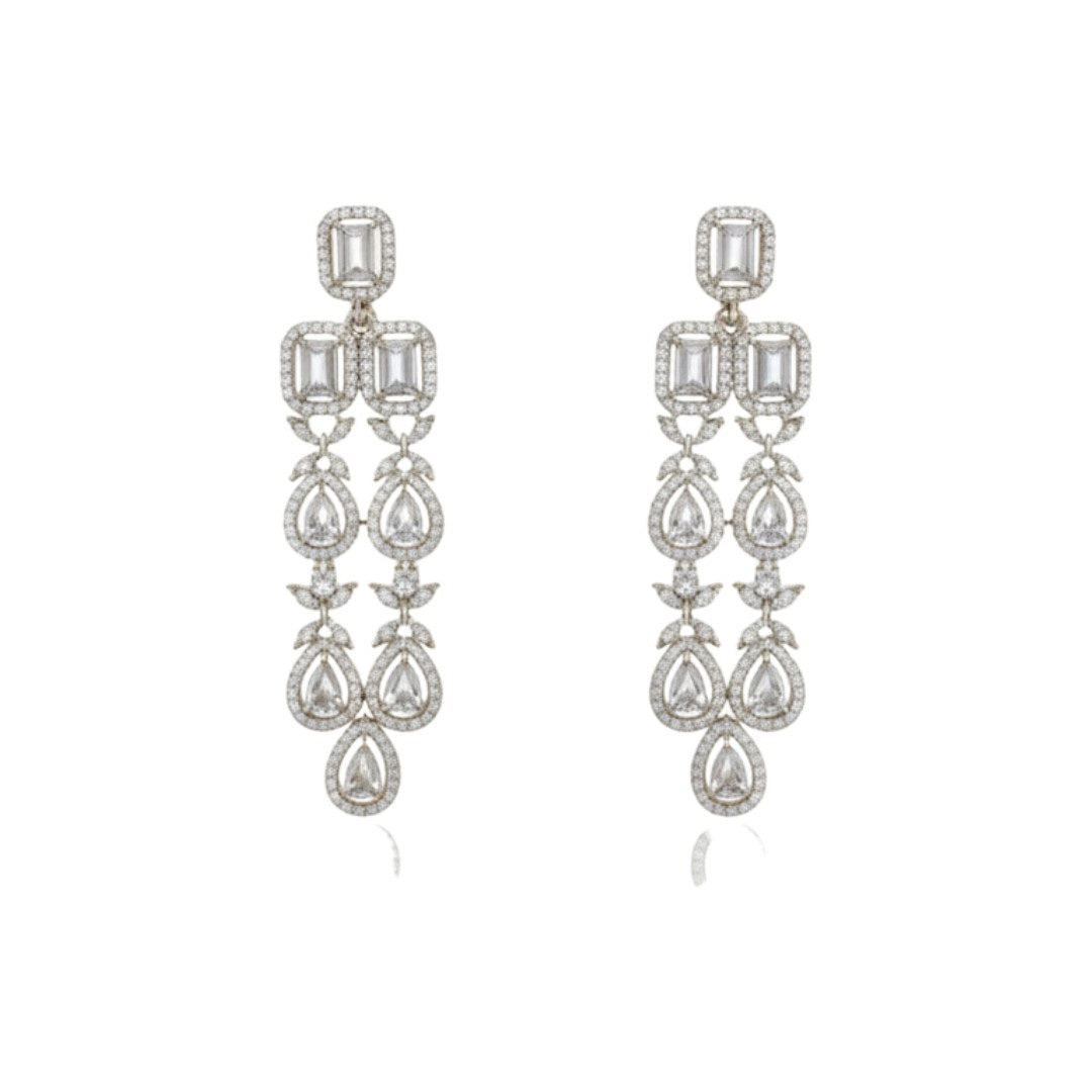 Bridal Gold Plated Kundan Choker Necklace Set with Earrings - Auraa Trends