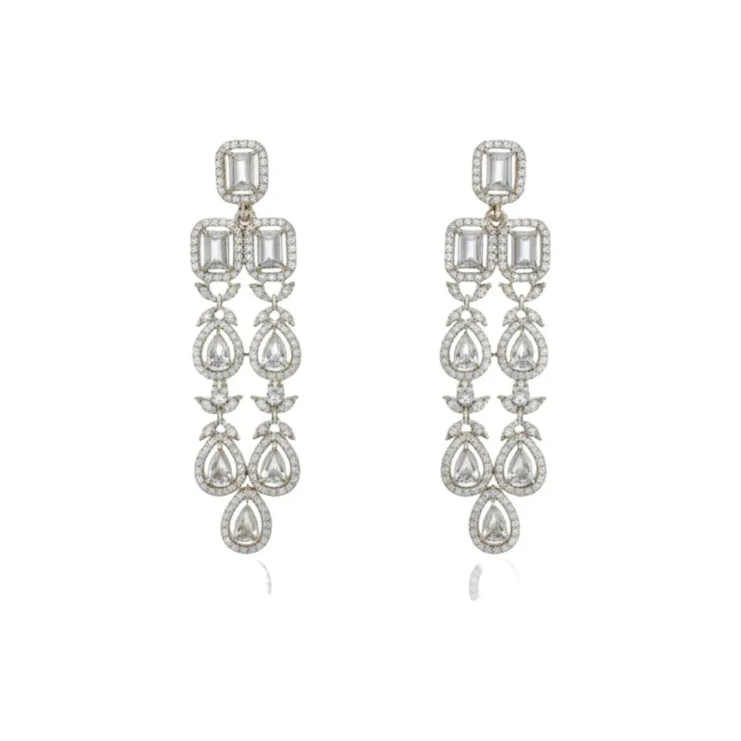 Bridal Gold Plated Kundan Choker Necklace Set with Earrings - Auraa Trends