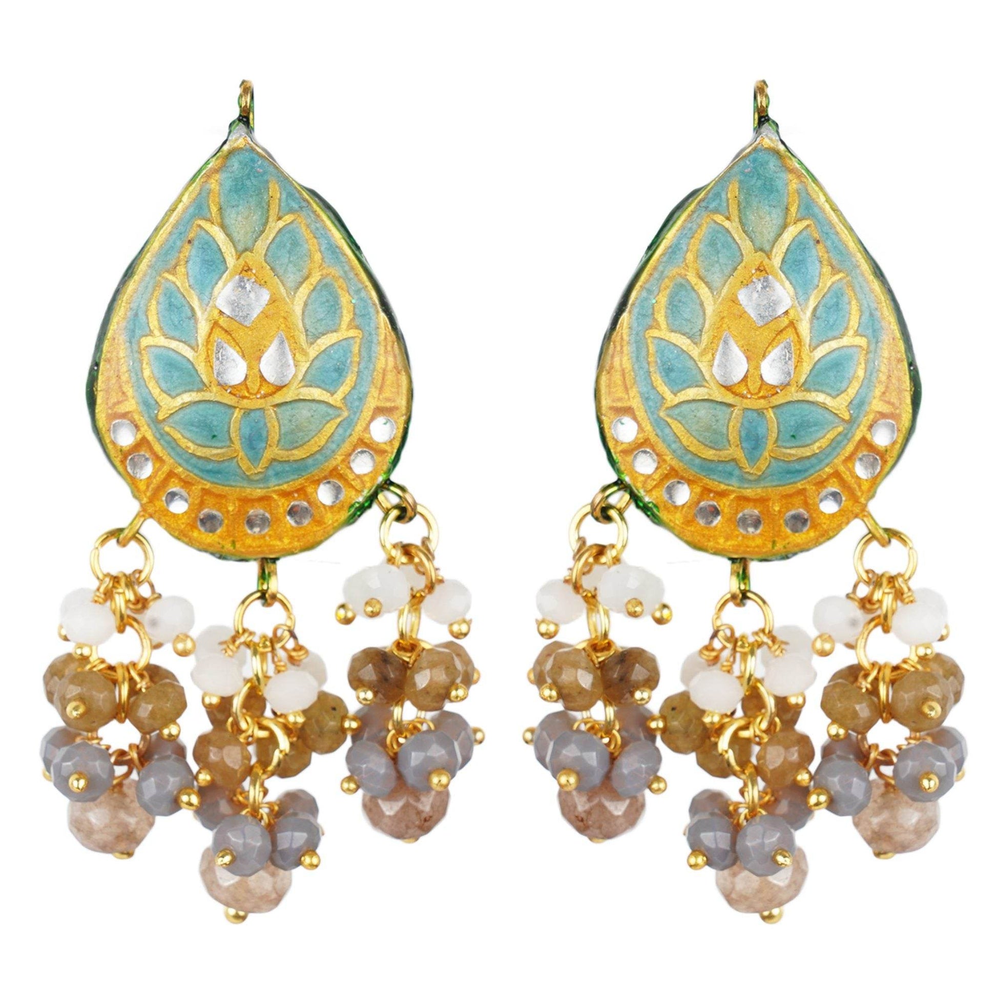 Aristocratic Kundan Necklace Set For Women - Auraa Trends