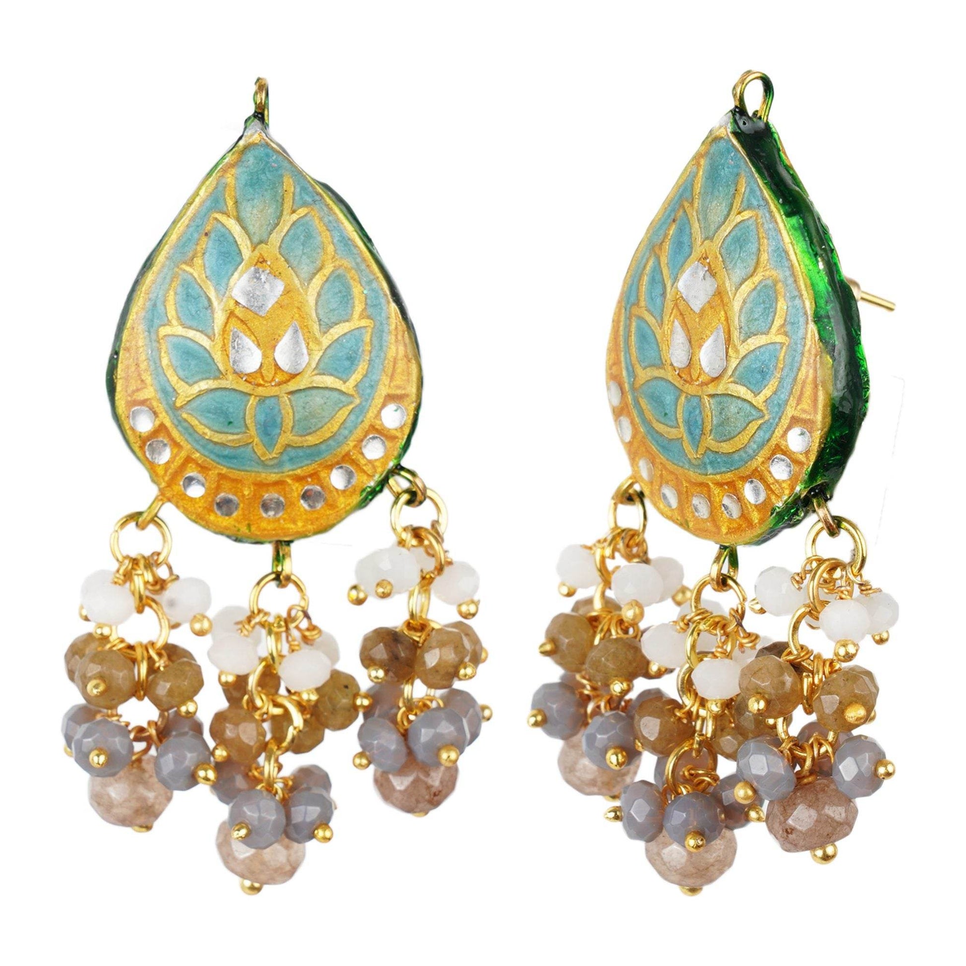 Aristocratic Kundan Necklace Set For Women - Auraa Trends