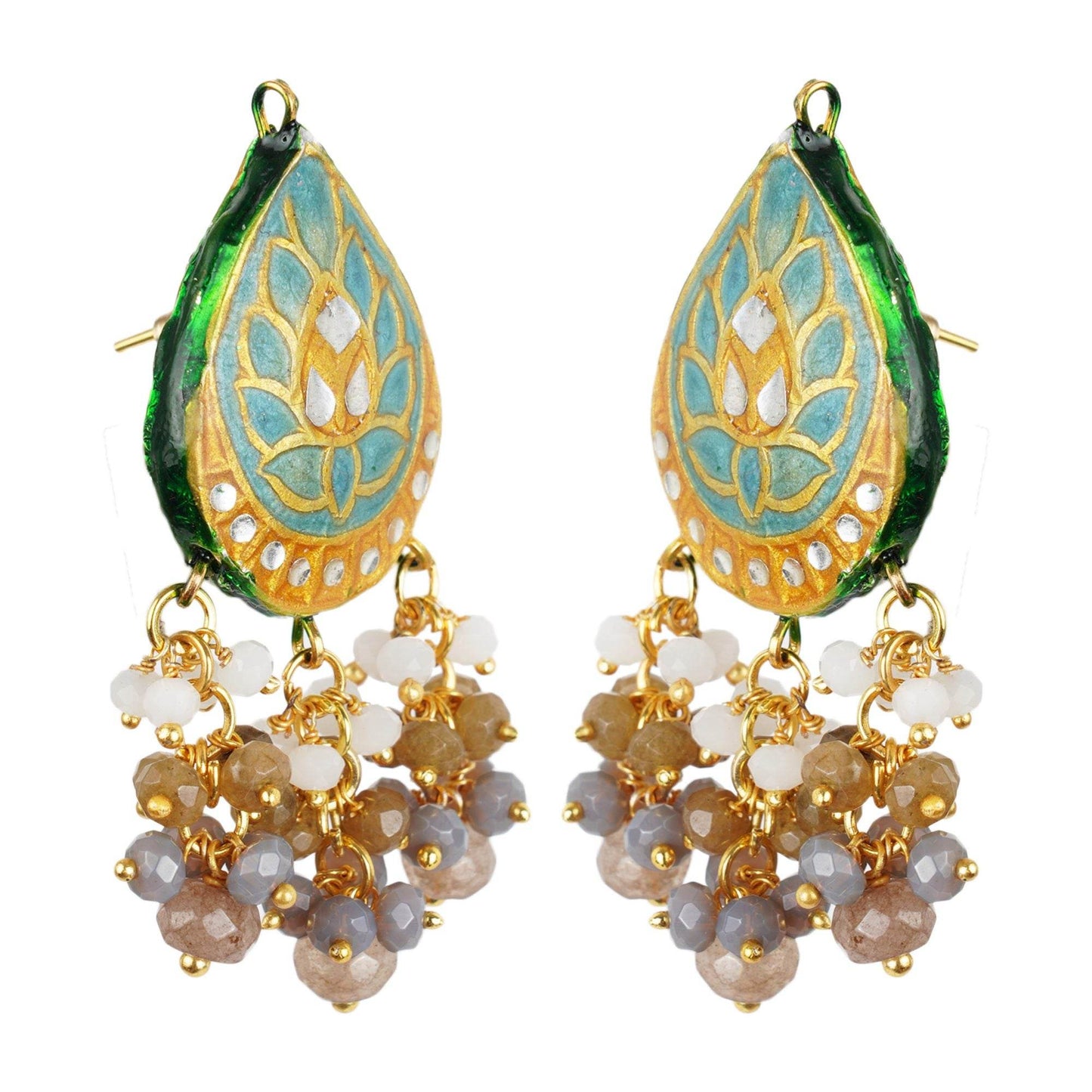 Aristocratic Kundan Necklace Set For Women - Auraa Trends