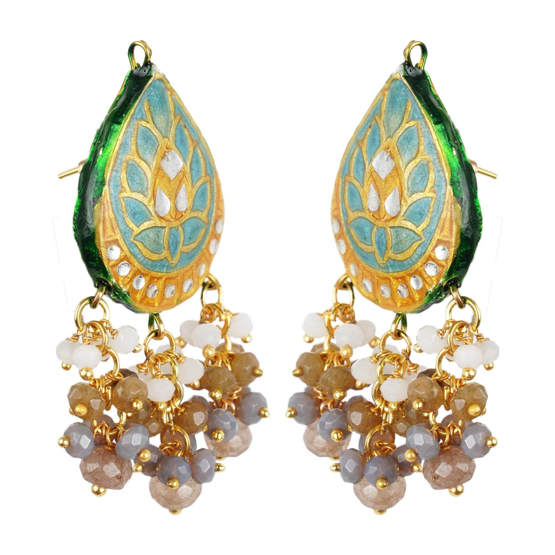 Aristocratic Kundan Necklace Set For Women - Auraa Trends