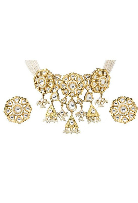 Intricate Kundan Necklace Set