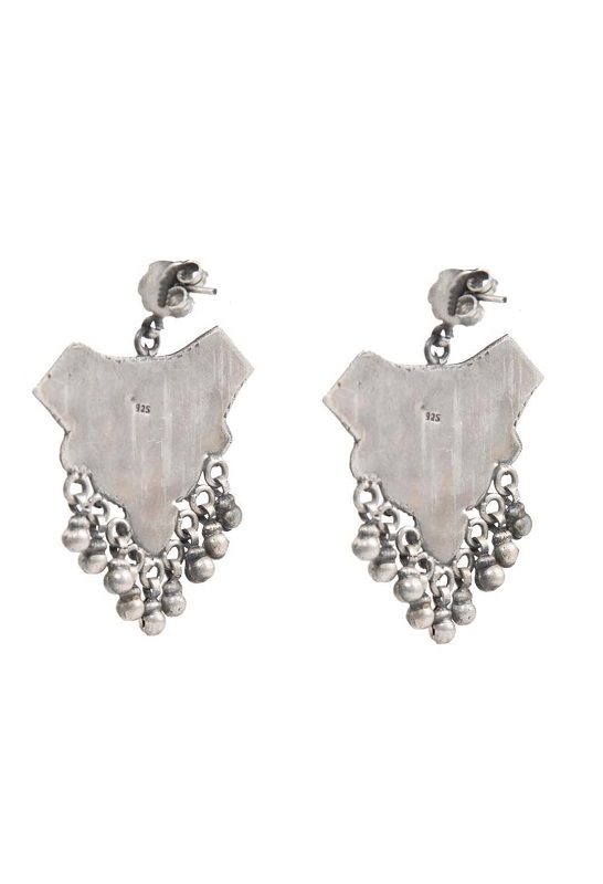 Resplendent Sterling Silver Earring