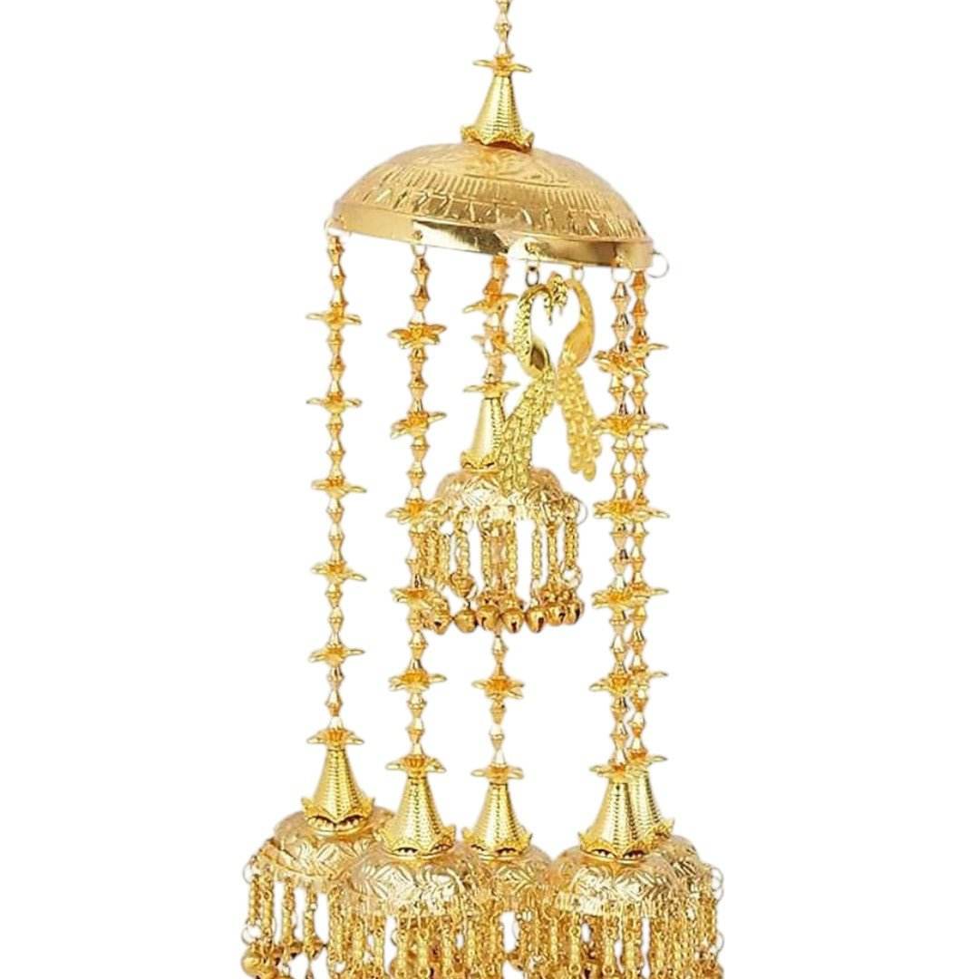 Bridal Gold-Plated Alloy kaleere - Auraa Trends