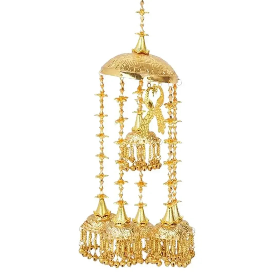 Bridal Gold-Plated Alloy kaleere - Auraa Trends