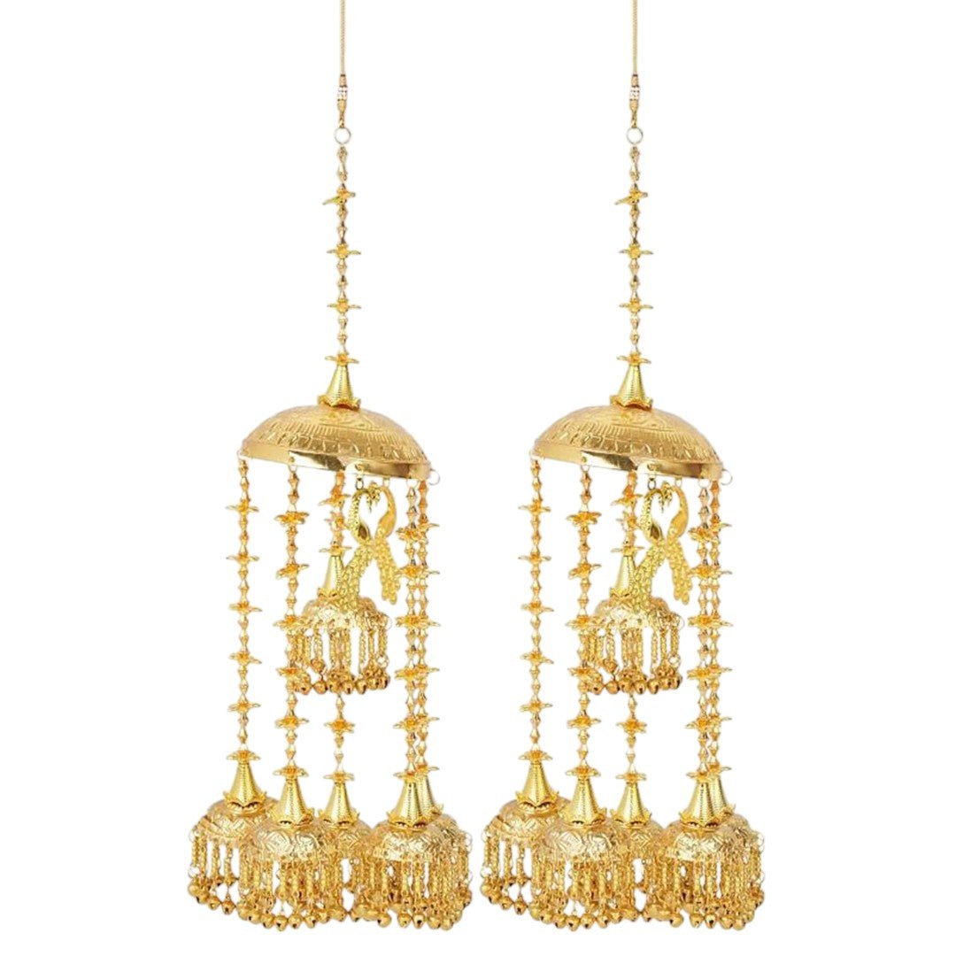 Bridal Gold - Plated Alloy kaleere - Auraa Trends - Kaleere - # - Auraa Trends - Bridal Gold - Plated Alloy kaleere