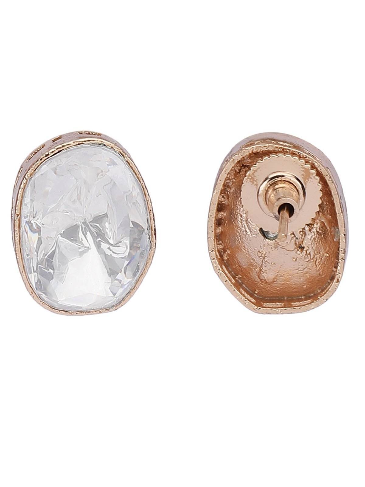 Contemporary-Shaped Necklace and Earrings - Auraa Trends