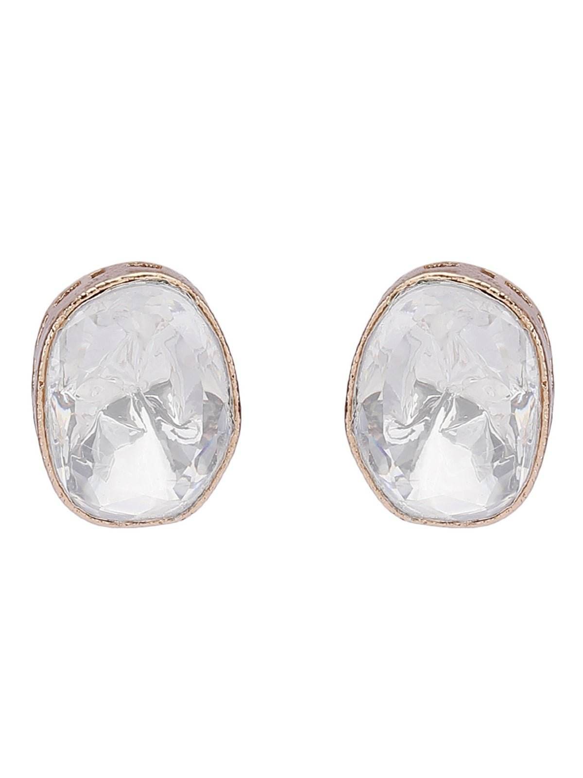 Contemporary-Shaped Necklace and Earrings - Auraa Trends