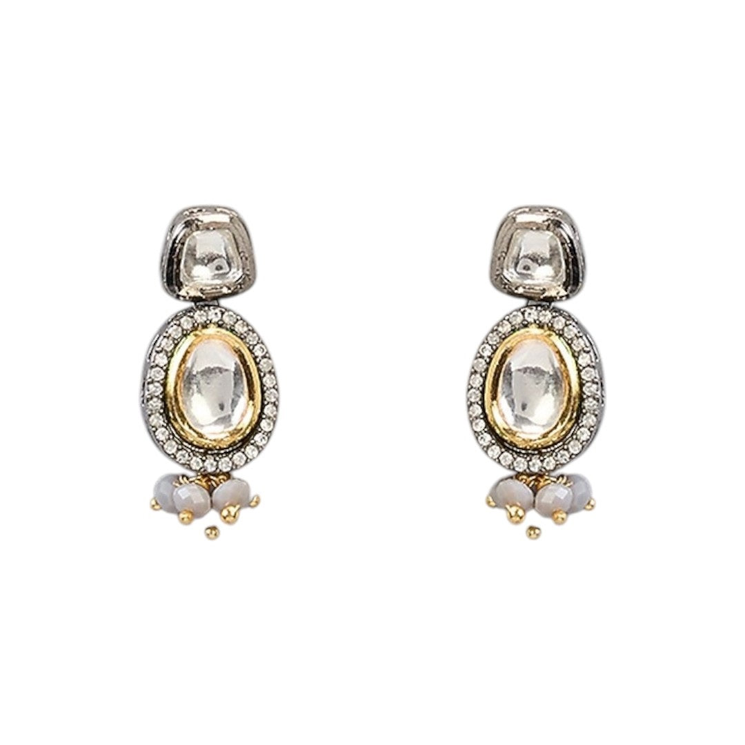 Traditional Kundan Choker Necklace Set with Earrings & Maang Tikka for Women