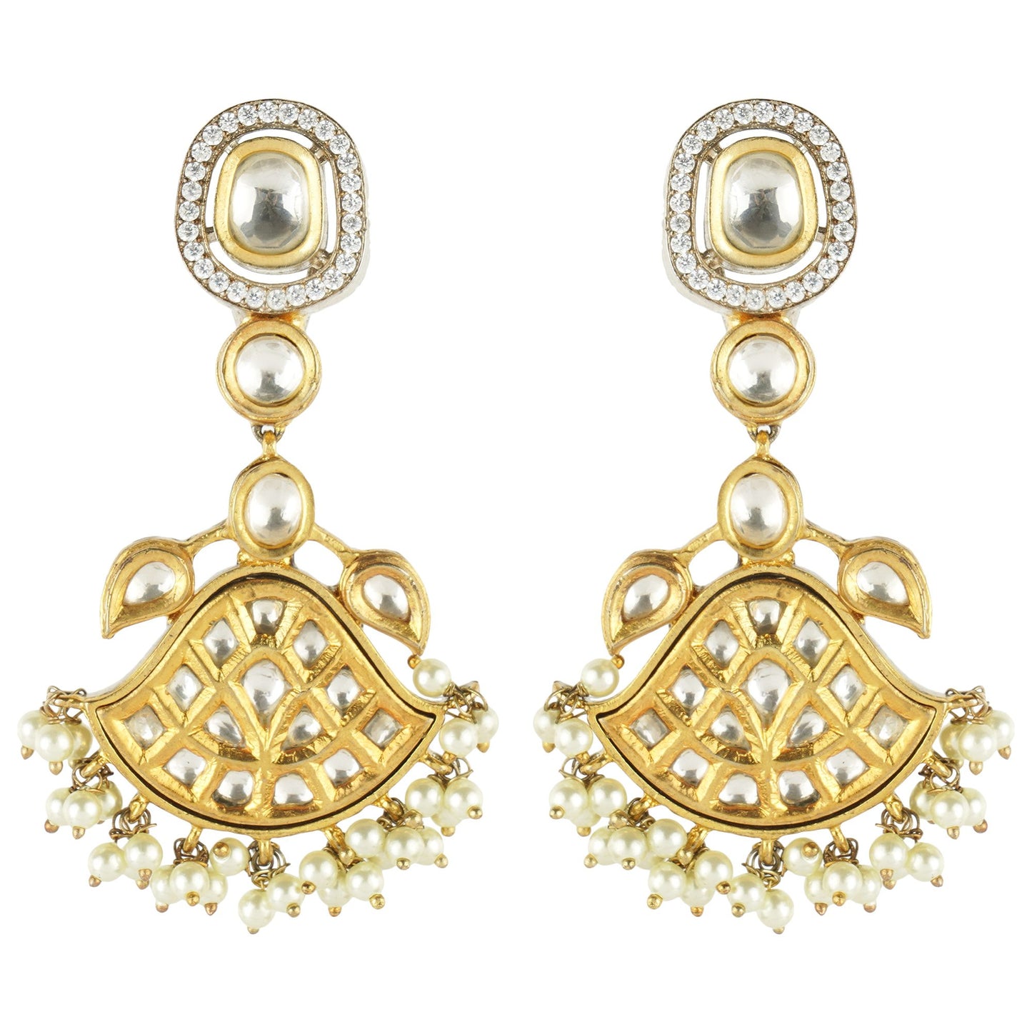 Royal Kundan Hasli Necklace Set
