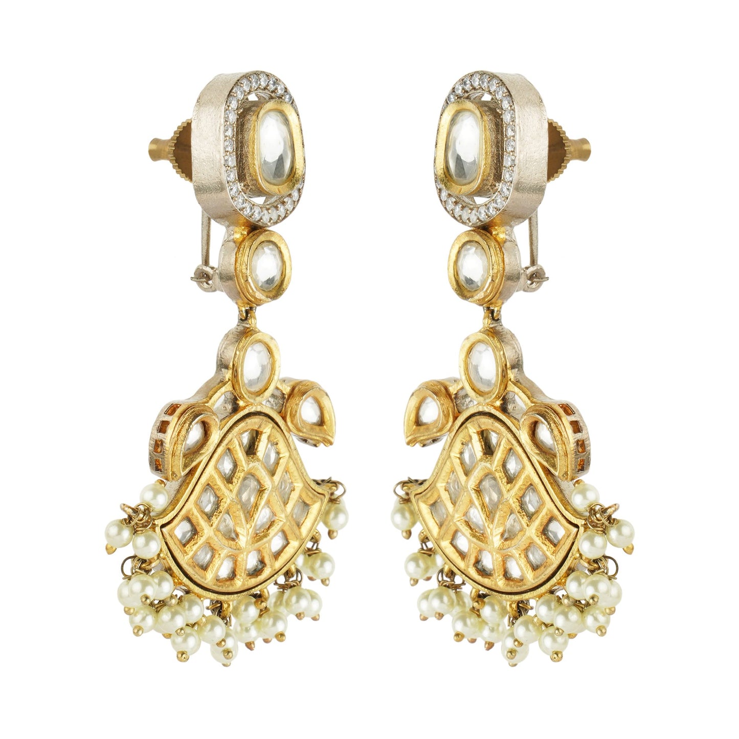 Royal Kundan Hasli Necklace Set