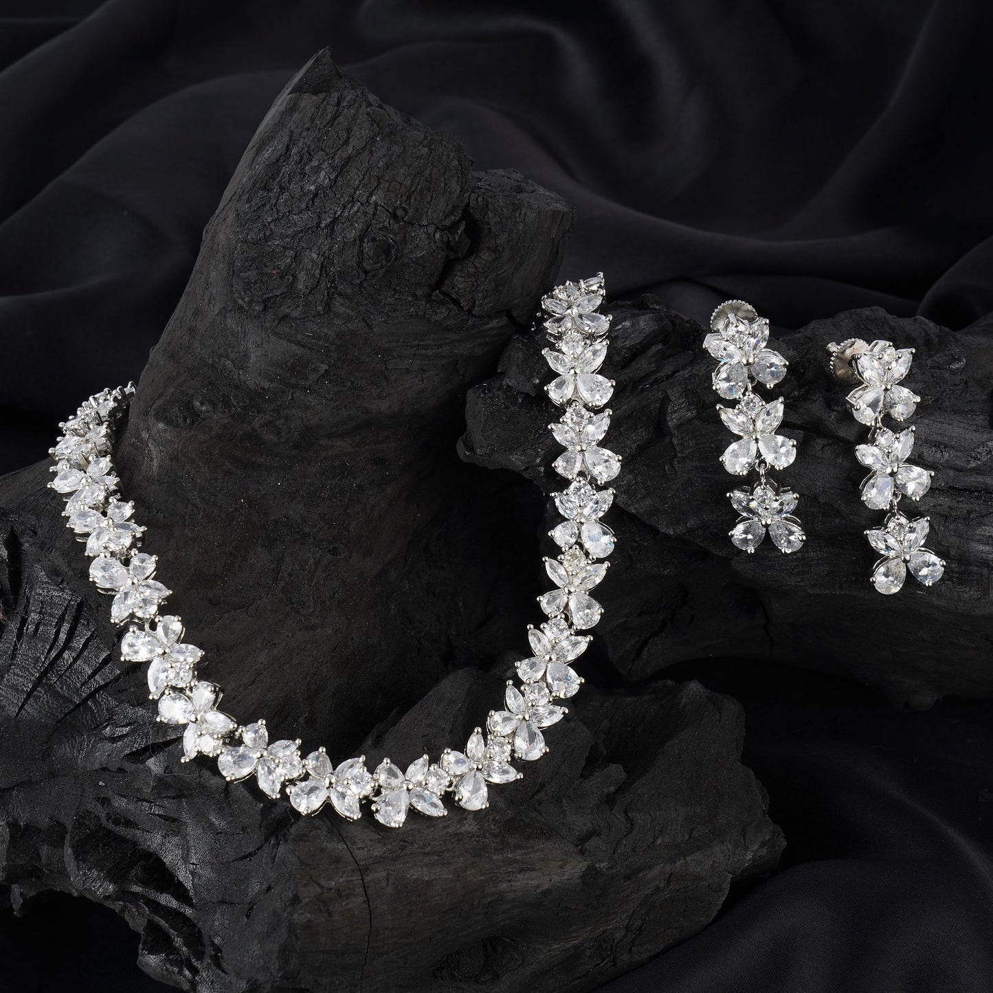 Elevate your style and make a statement with this stunning set.