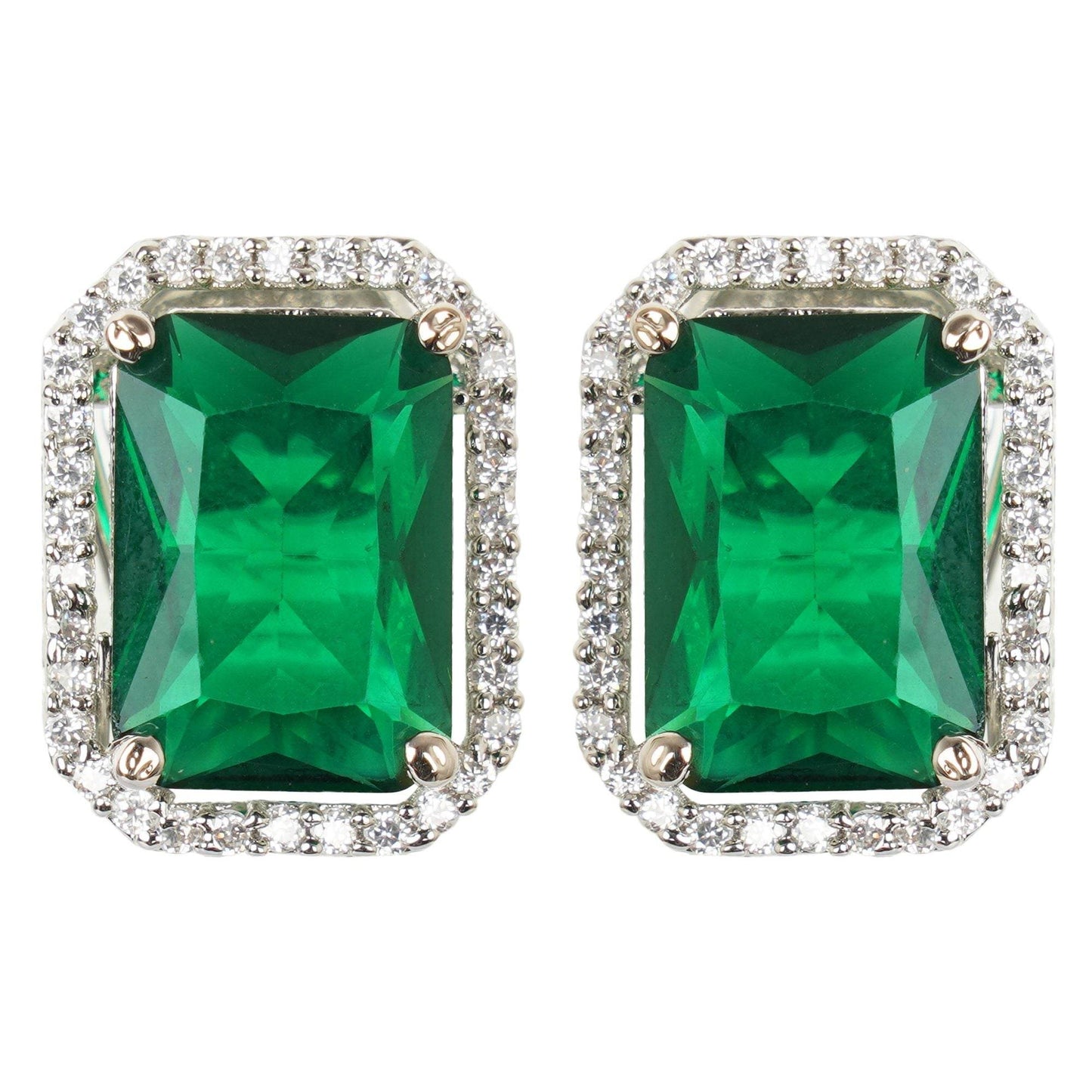 Tantalizing Diamonte Necklace Set - Auraa Trends