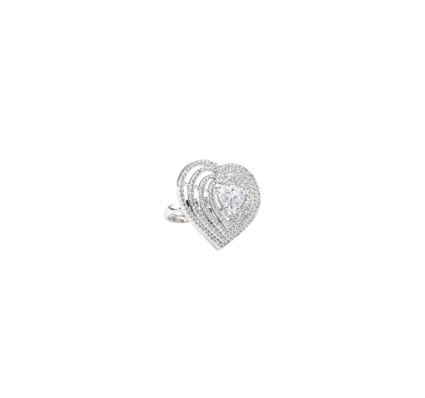 Radiant Heart Ring