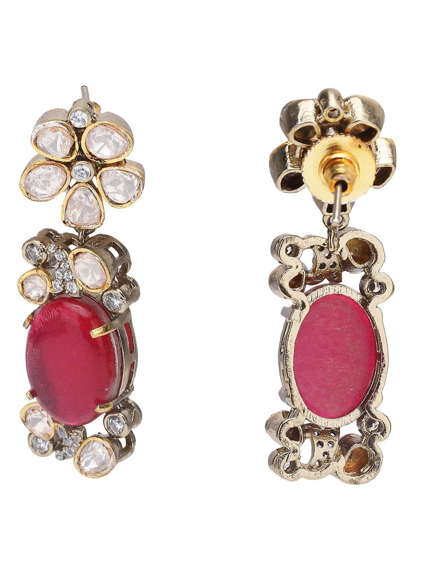 Elegant Multicolor Crystal Necklace Set for Fashion-Forward Women - Auraa Trends