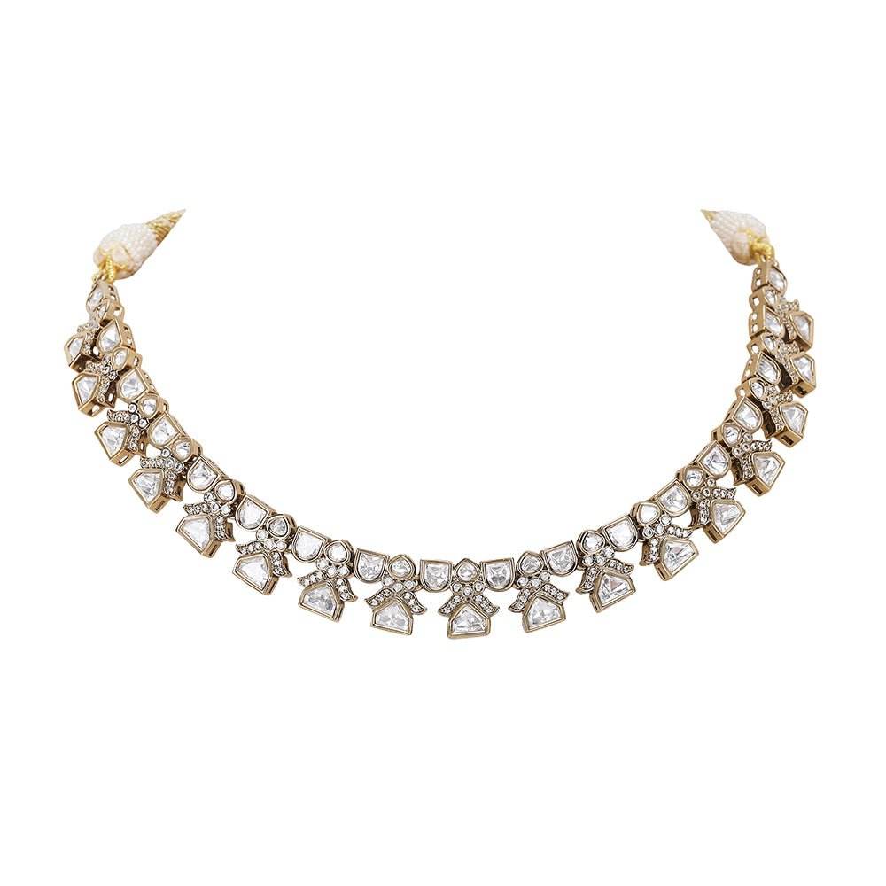 elegant necklace with earrings set For Women & Girls - Auraa Trends