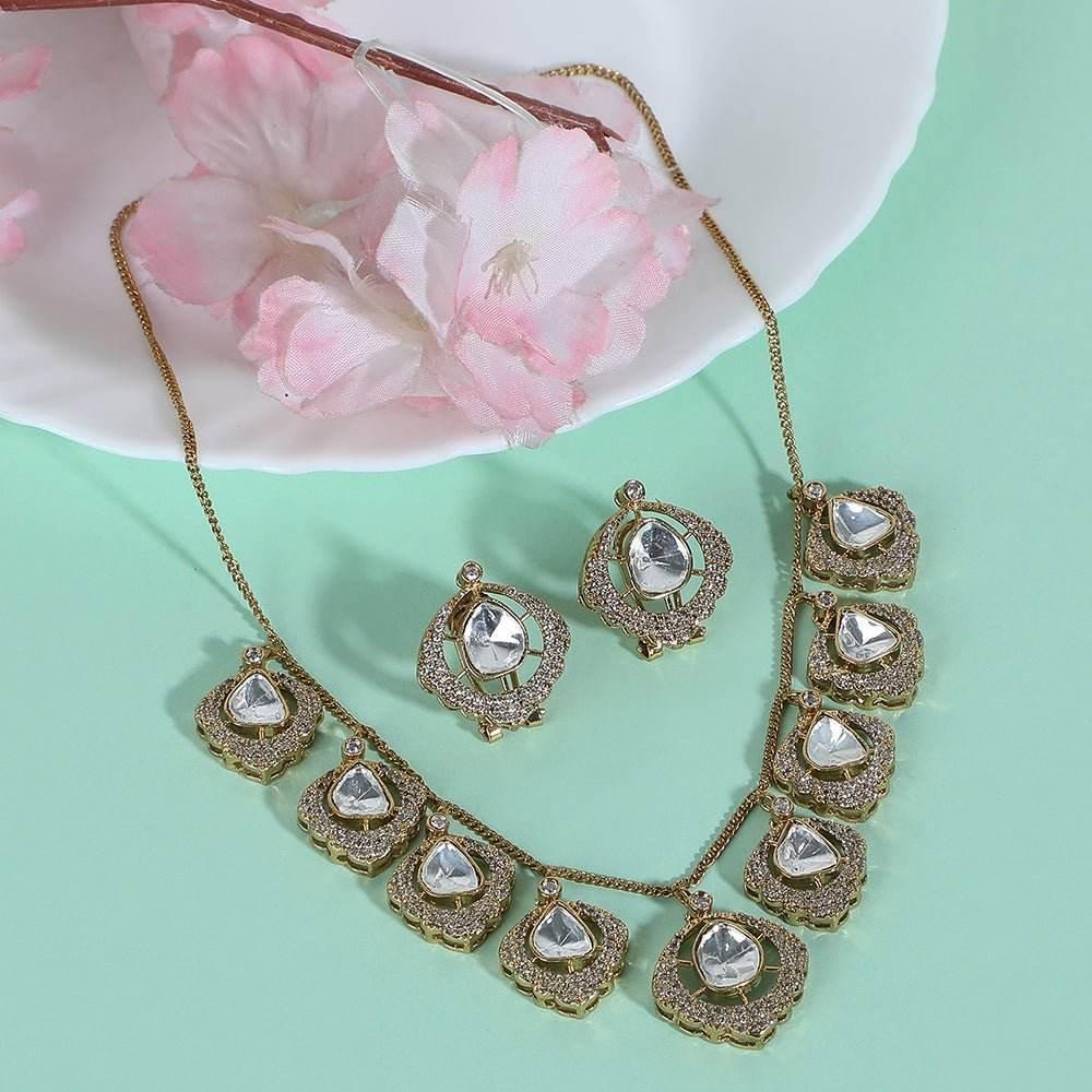 Ethnic statement necklace for women - Auraa Trends