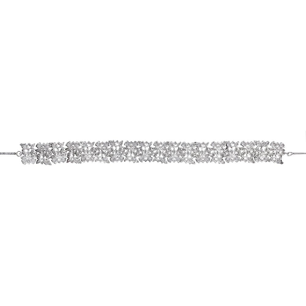 Exquisite Choker Necklace Set with Matching Earrings - Auraa Trends - Choker - Necklace Set with Earrings Online In India