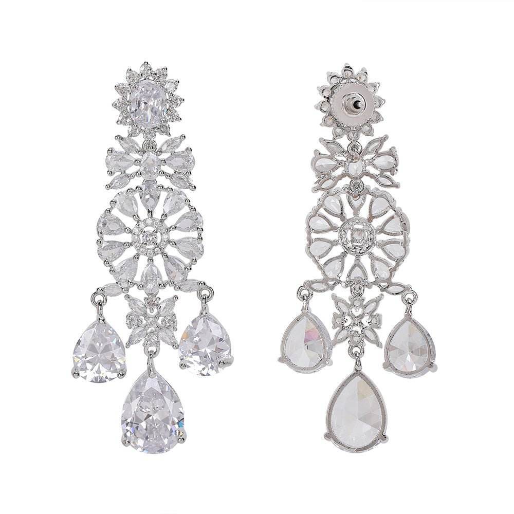 Exquisite Diamond Bridal Jewelry Set - Auraa Trends