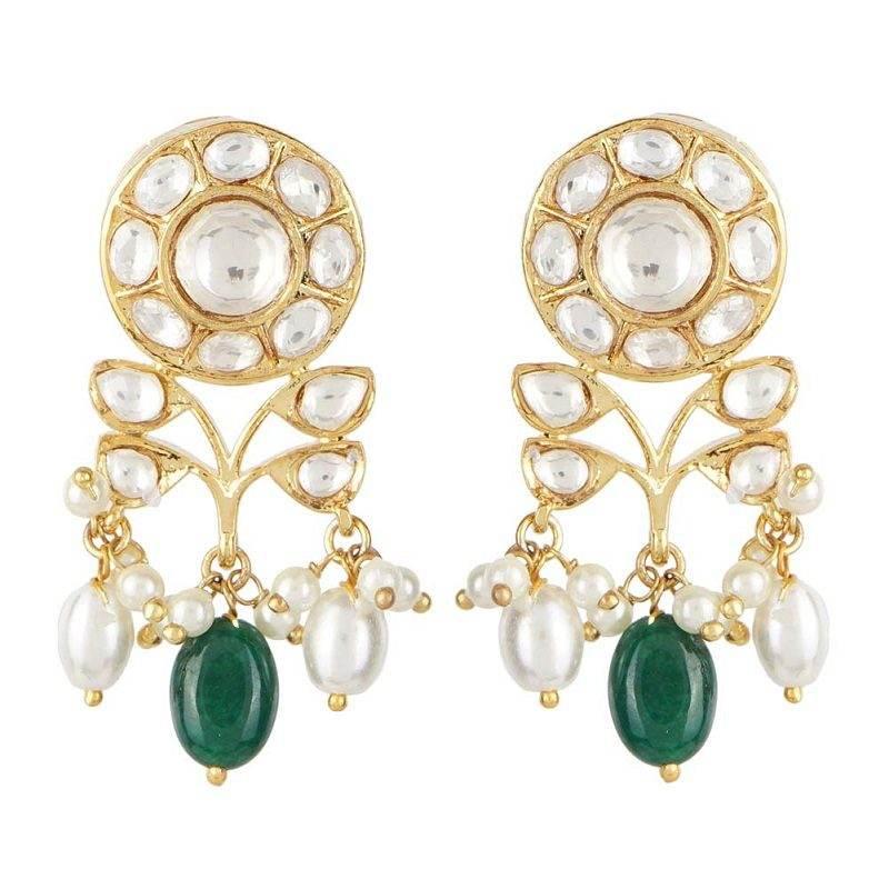 Exquisite Kundan Necklace Set - Auraa Trends