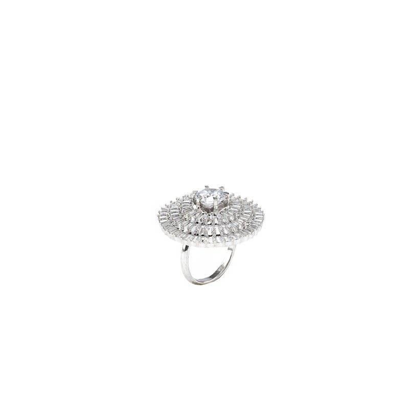 Exquisite Moissanite Statement Ring - Auraa Trends