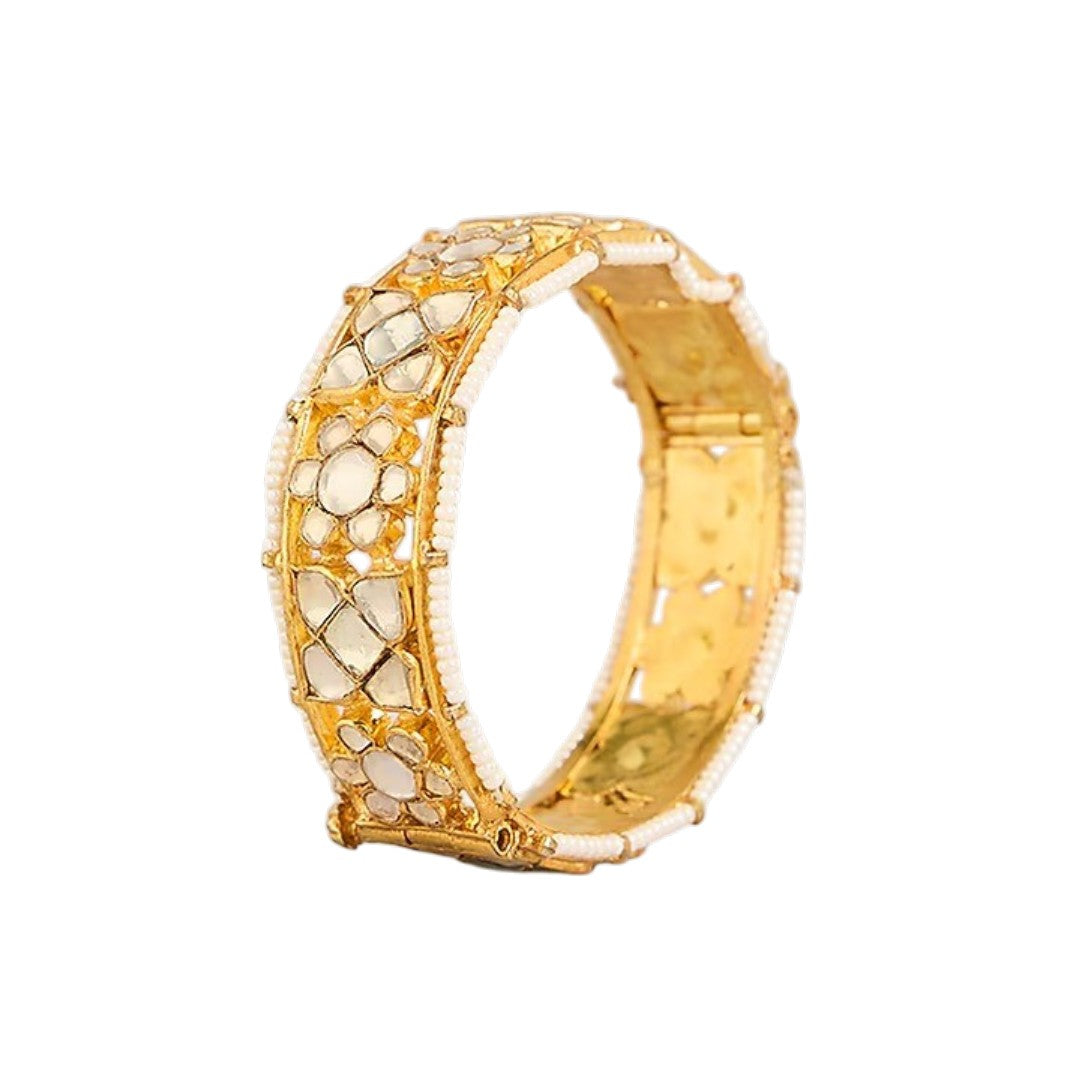 Gold Designer Bangle Set for Women