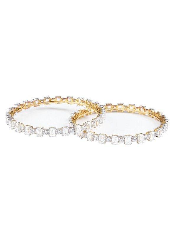 Glamorous Swarovski Sterling Silver Bracelet - Auraa Trends