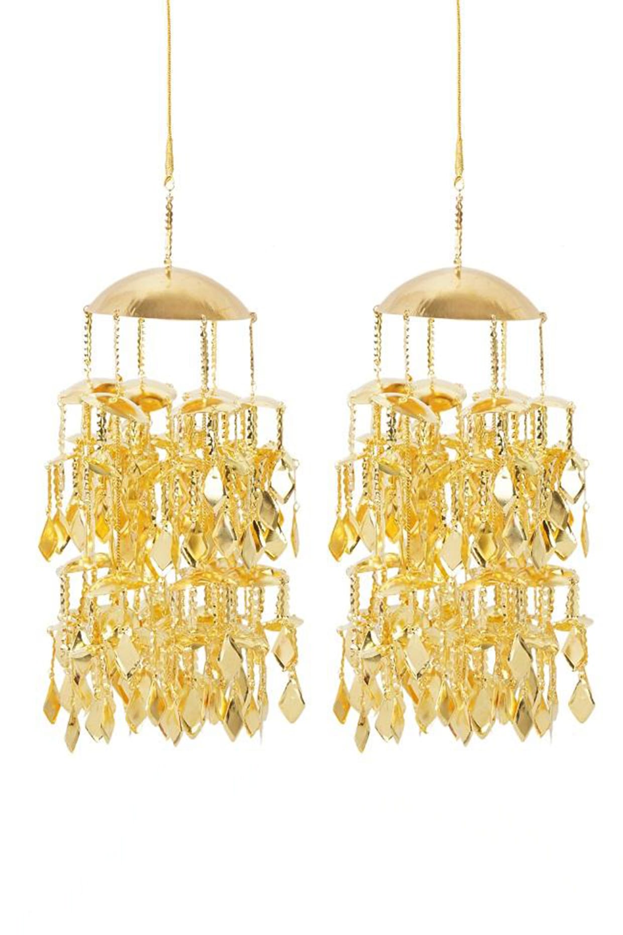 Gold Finish Ghungroo kaleere - Auraa Trends - Kaleere - # - Auraa Trends - Gold Finish Ghungroo kaleere