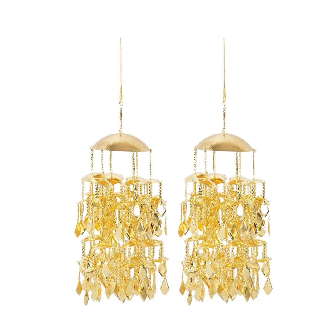 Gold Finish Ghungroo kaleere - Auraa Trends - Kaleere - # - Auraa Trends - Gold Finish Ghungroo kaleere