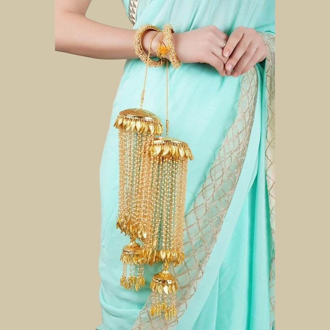 Gold Finish kaleere - Auraa Trends