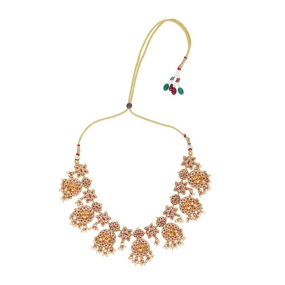 Gold-Plated Necklace Set - Auraa Trends