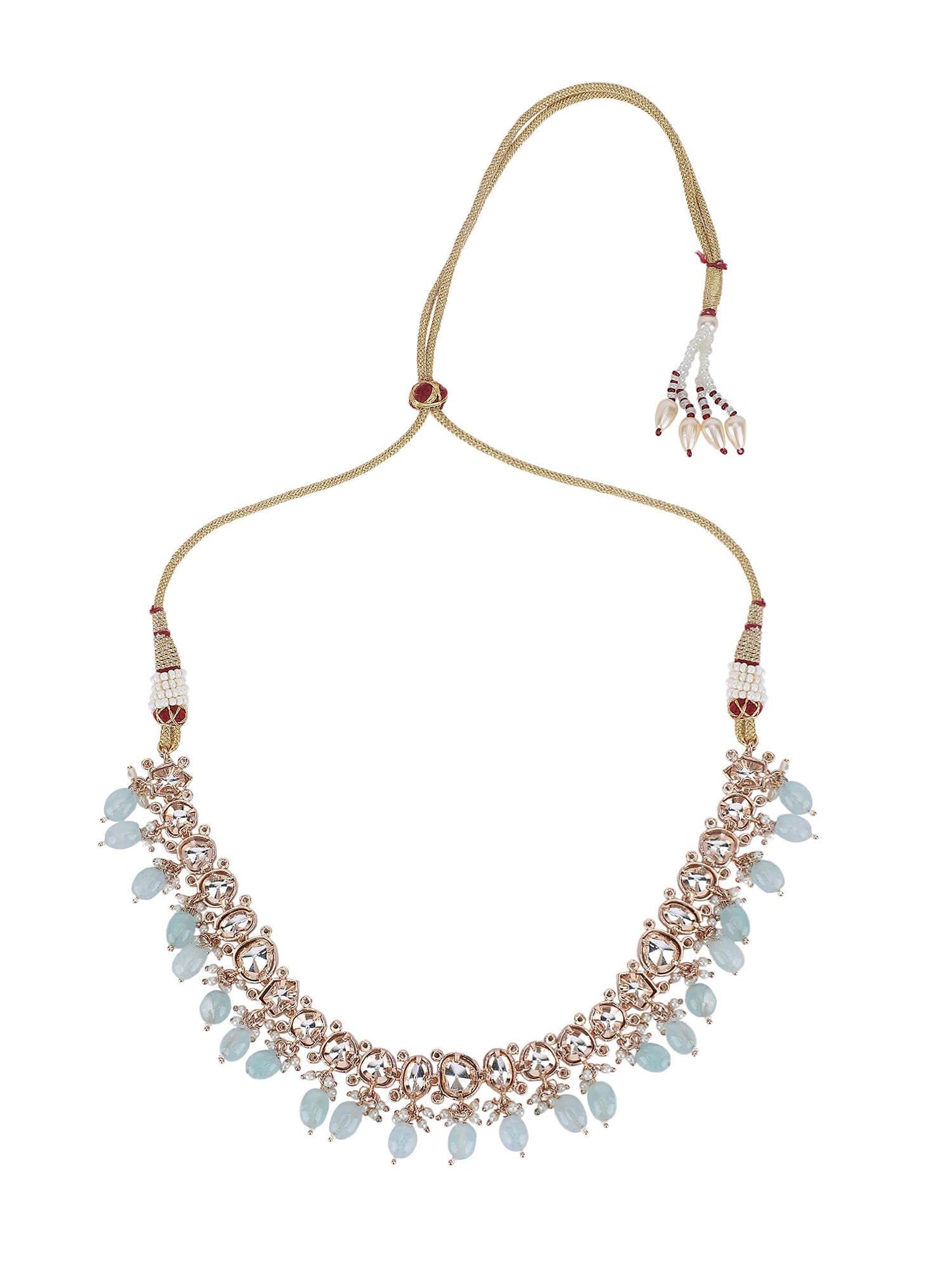 Kundan Classic Necklace Set For Woman - Auraa Trends