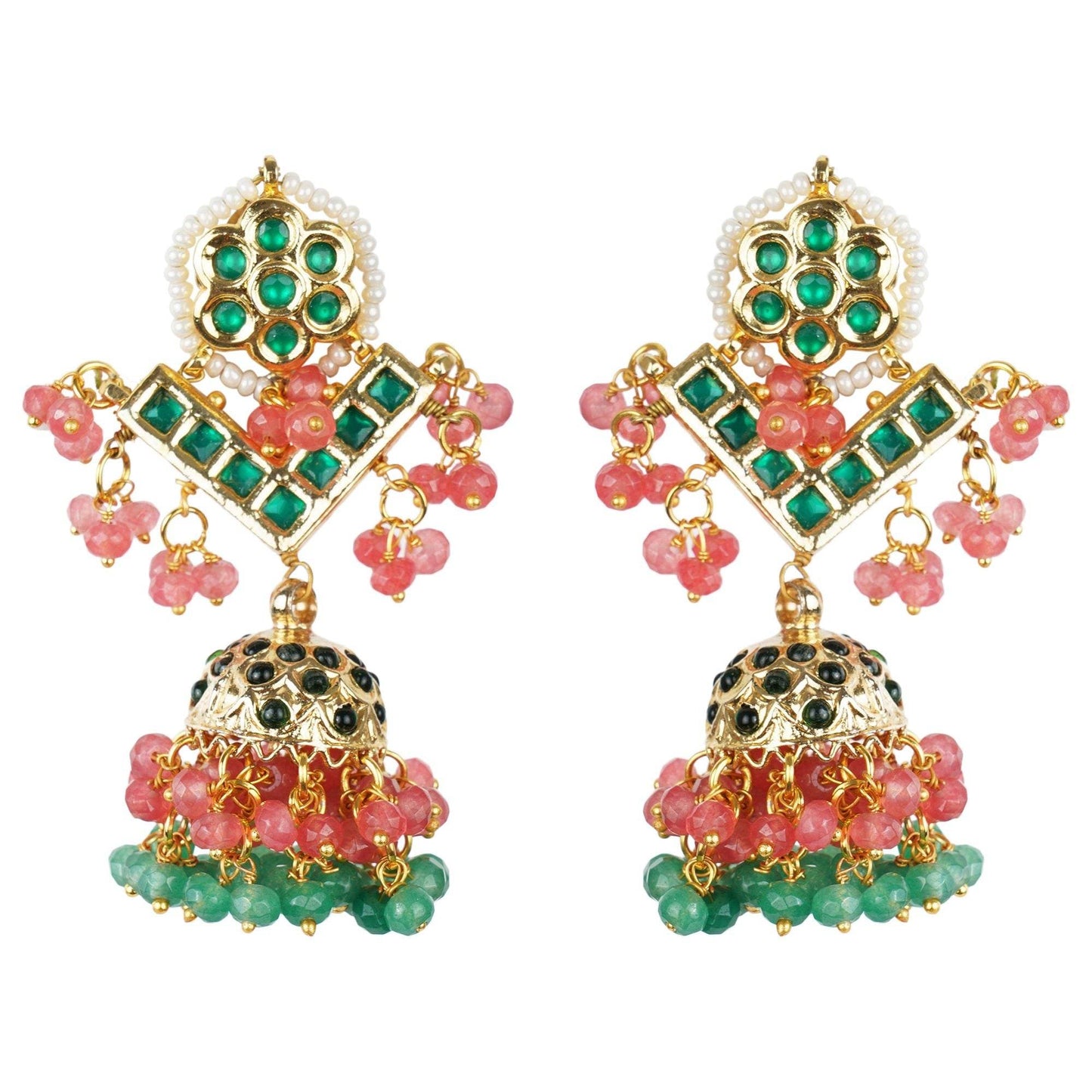 Kundan necklace set is a must-have for women looking to add a touch of elegance and luxury to their ensemble - Auraa Trends