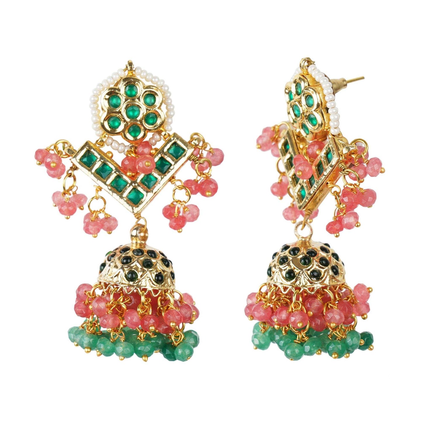 Kundan necklace set is a must-have for women looking to add a touch of elegance and luxury to their ensemble - Auraa Trends