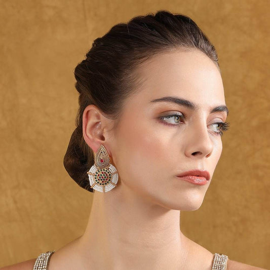 Luxury Chandelier Earrings – Elegance Redefined - Auraa Trends