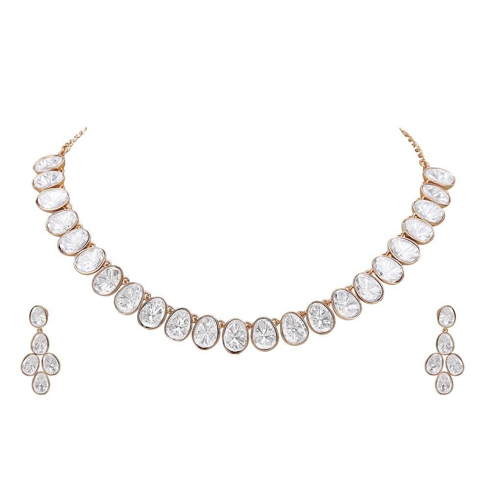 necklace earring set for women - Auraa Trends