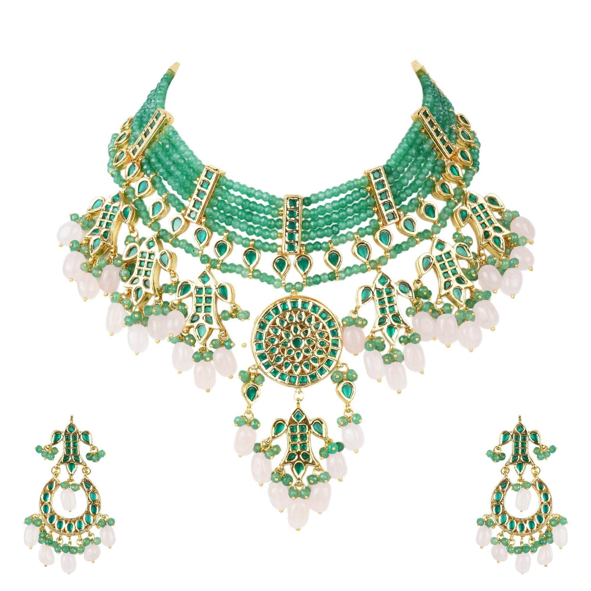 necklace set Made with high-quality materials, this necklace set - Auraa Trends