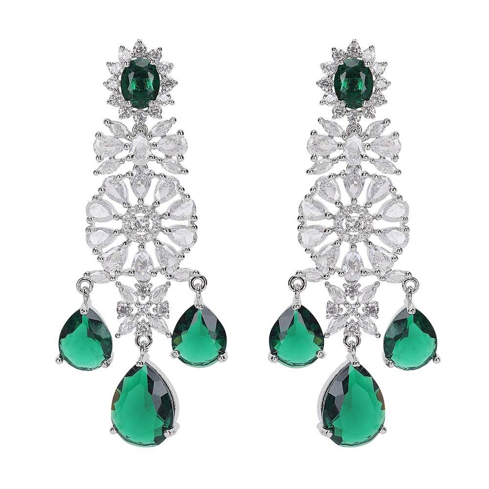 necklace set with earrings - Auraa Trends