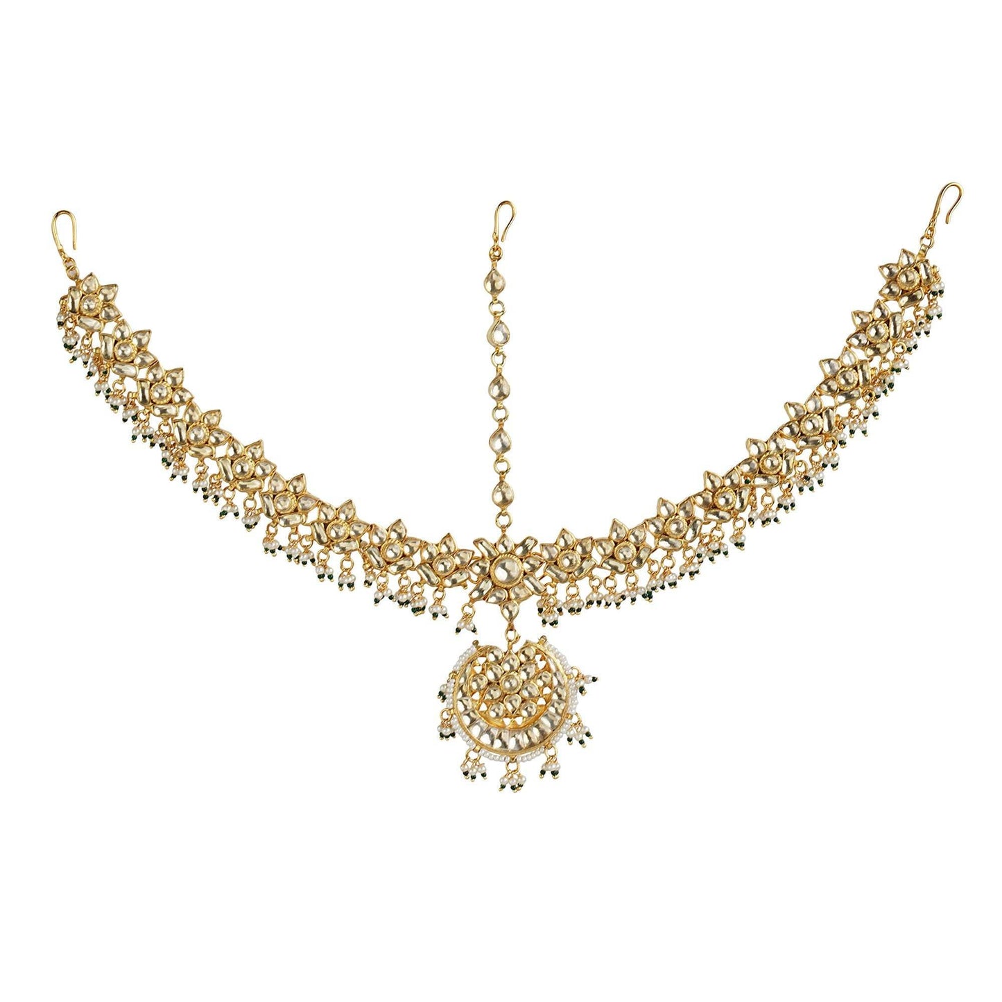 Prestigious Kundan Mathapatti - Auraa Trends