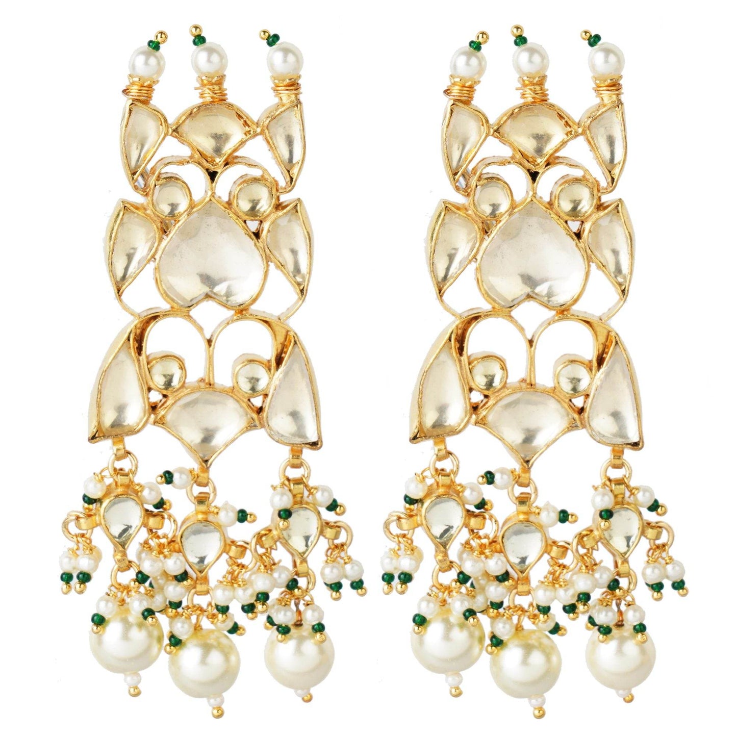 Prestigious Kundan Necklace Set - Auraa Trends