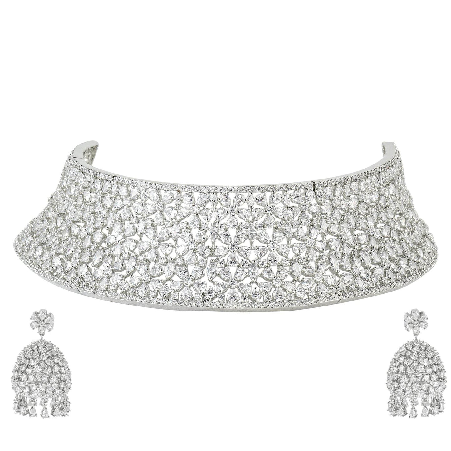 Radiant Choker Set for Women - Auraa Trends
