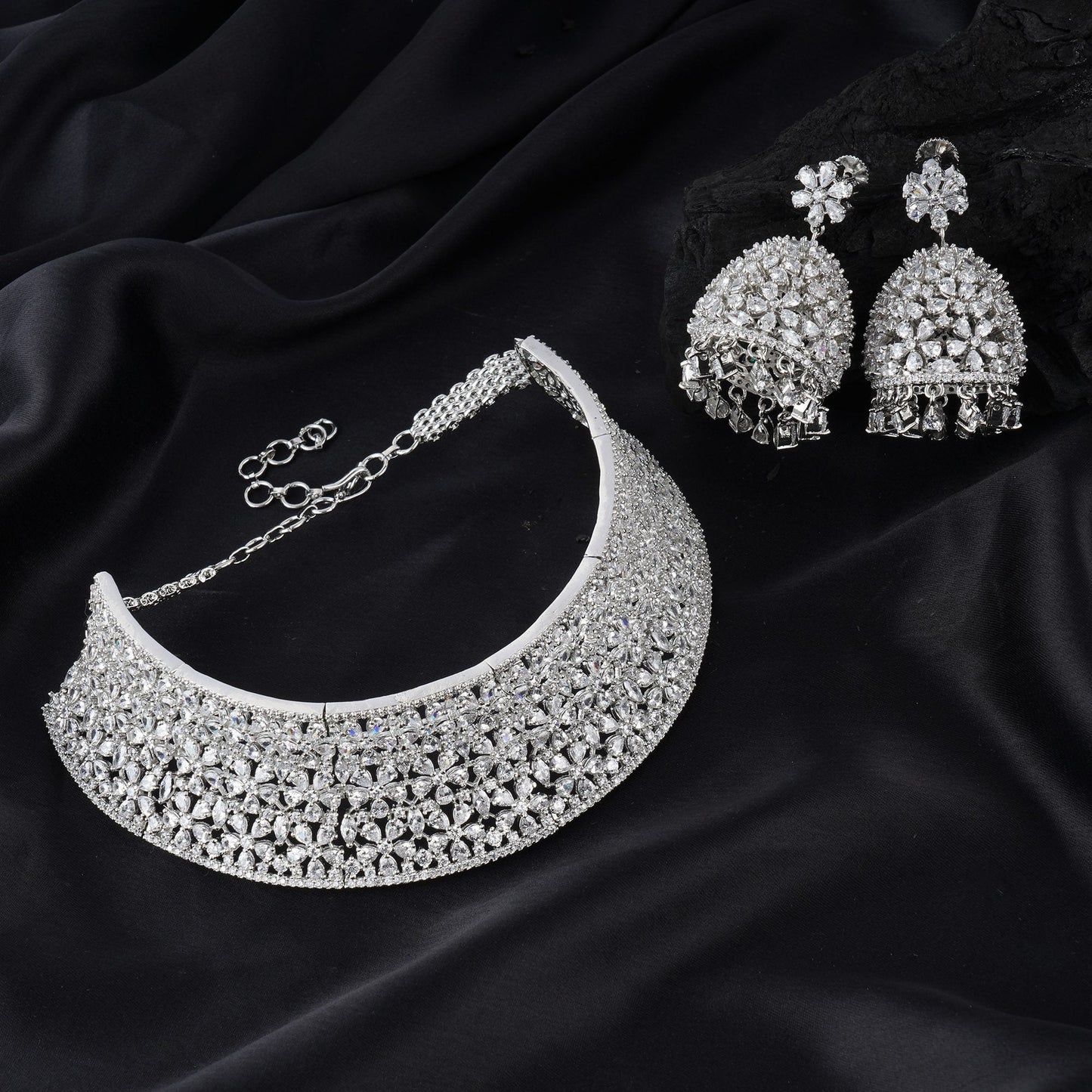 Radiant Choker Set for Women - Auraa Trends - Necklaces - # - Auraa Trends - Radiant Choker Set for Women